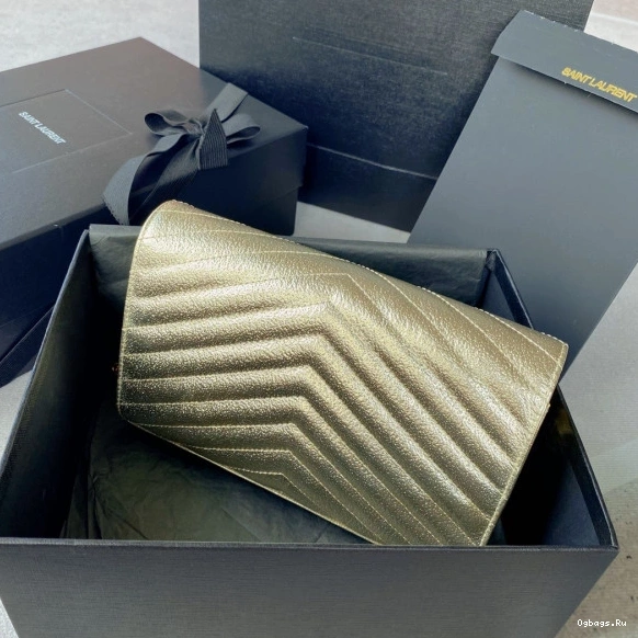 WALLET YSL CASSANDRE CHAIN MATELASSÉ 0719